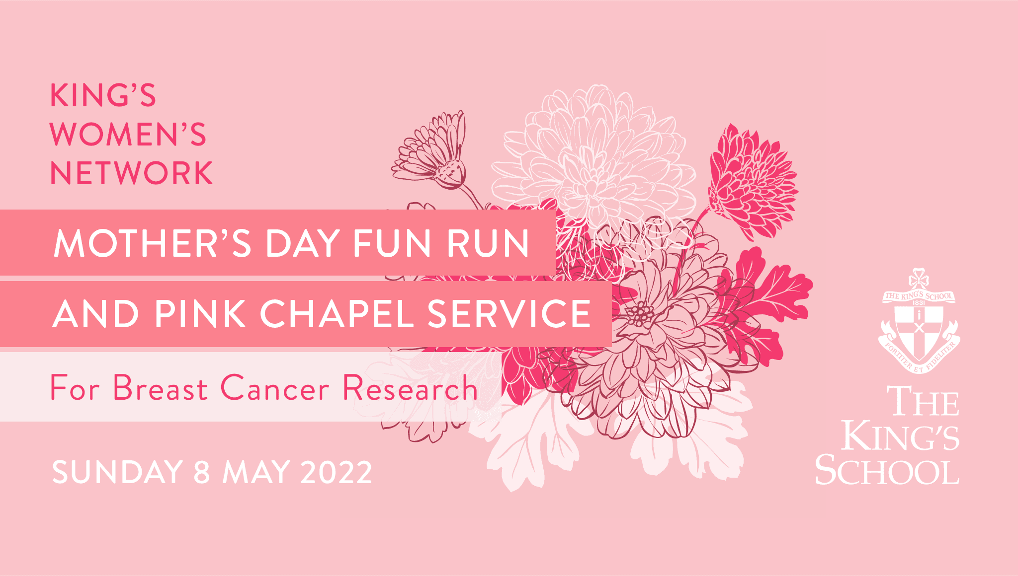 KWN Mother's Day Fun Run and Pink Chapel Service