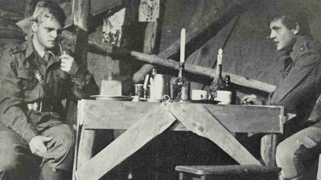 Production of 'Journey's End', 1984