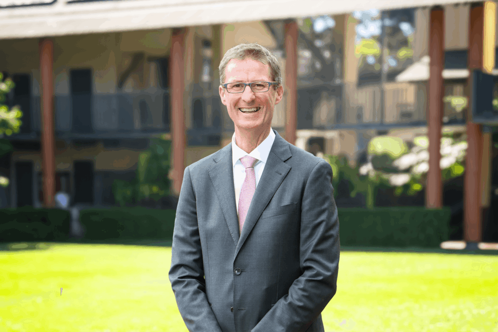 Interim Headmaster Reverend Stephen Edwards