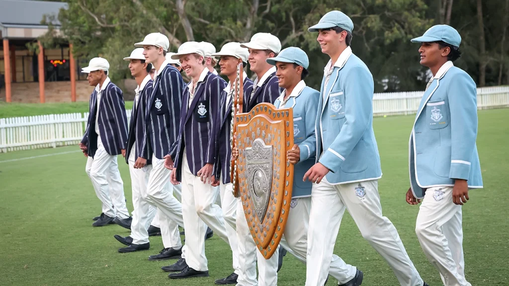 King's Cricket team 1st and 2nd XI teams | AAGPS Premiers | The King's School