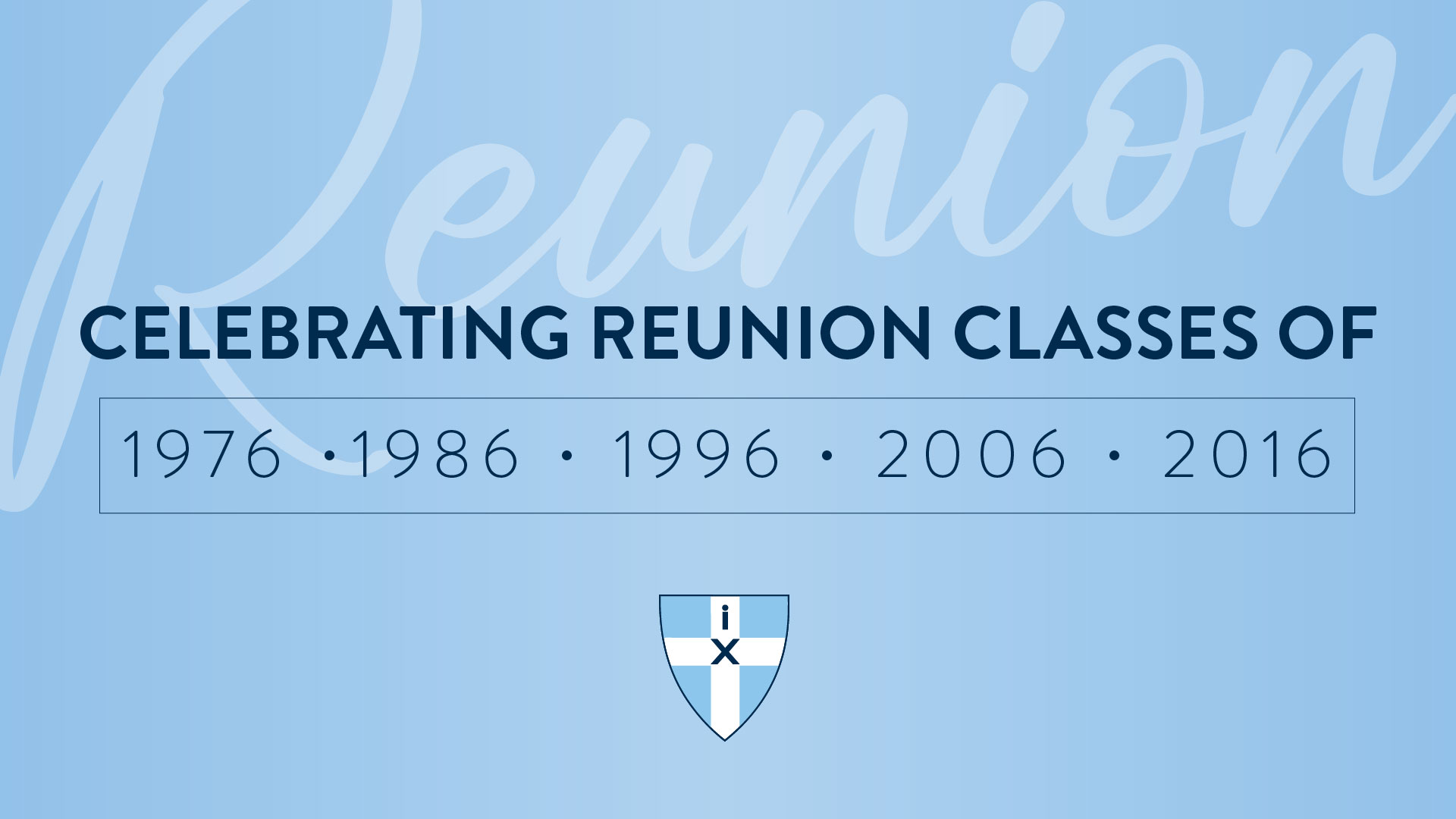 Old Boys Milestone Reunions | Event