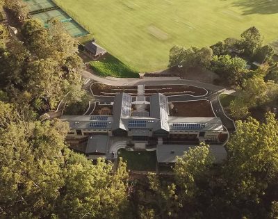 The King's Boarding School House Facility Aerial Shot